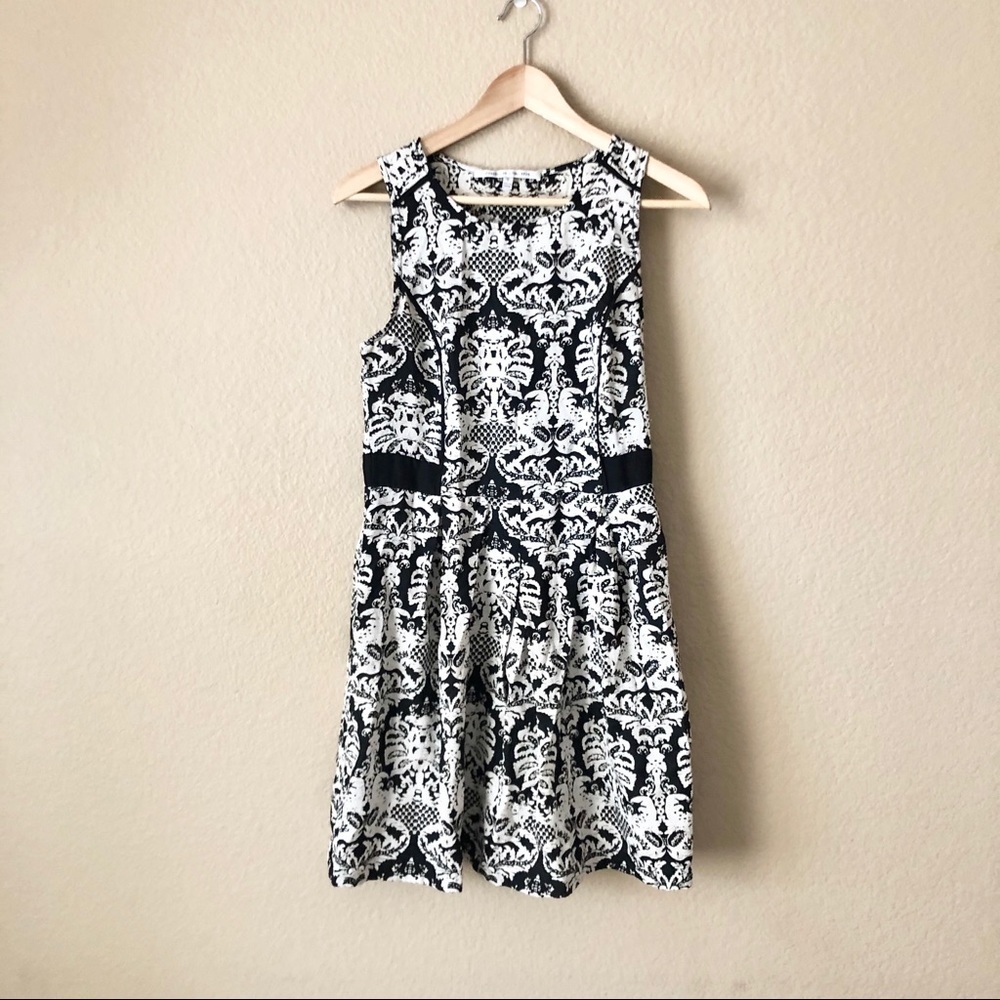 Collective concepts black and white dress